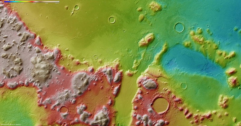 Illustration for article titled Scientists Discover Huge Martian Water Deposit—Could Be Used By Human Explorers